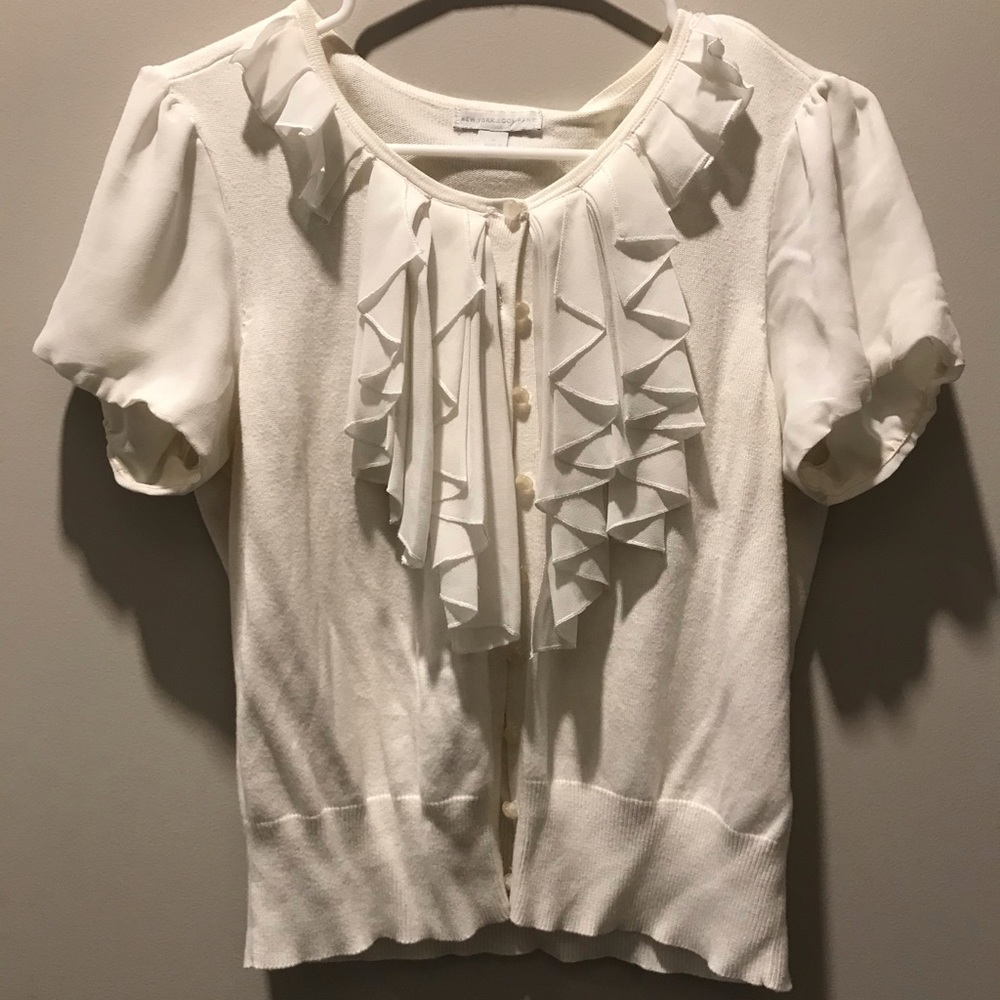 Charming button down top